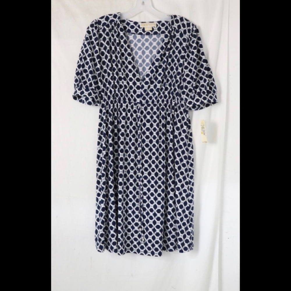 🌟Michael Kors geometric print dress Office Siren Corpcore🌟